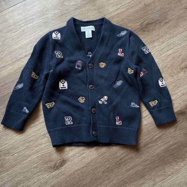 Ralph Lauren(ラルフローレン)のラルフローレン18M カーディガン　 キッズ/ベビー/マタニティのベビー服(~85cm)(カーディガン/ボレロ)の商品写真