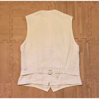 LARDINI - LARDINI ラルディーニ ジレ サイズ48 美品 ベージュの通販