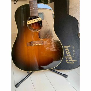 ギブソン(Gibson)のギブソンJ45 pu&ハードケース付き(アコースティックギター)