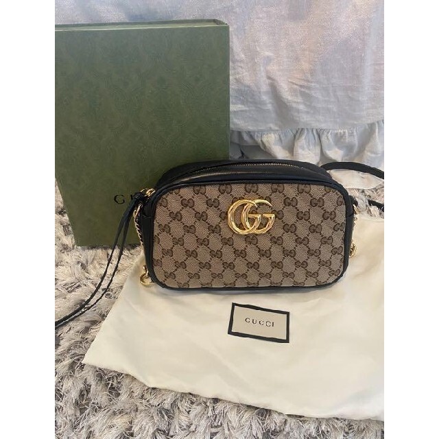 高価値 Gucci GGマーモントスモールショルダーバッグ GUCCI
