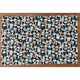 スヌーピー(SNOOPY)のPEANUTS スヌーピーキルティング生地　51cm×82cm(生地/糸)