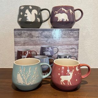 コストコ(コストコ)の即日発送可【新品未開封】BAUM MUGS 4個セットーCOSTCO購入品 (グラス/カップ)