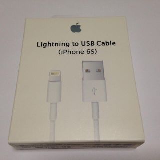 アップル(Apple)の【新品未開封】Apple純正 USB ライトニングケーブル 1m ♫ (その他)