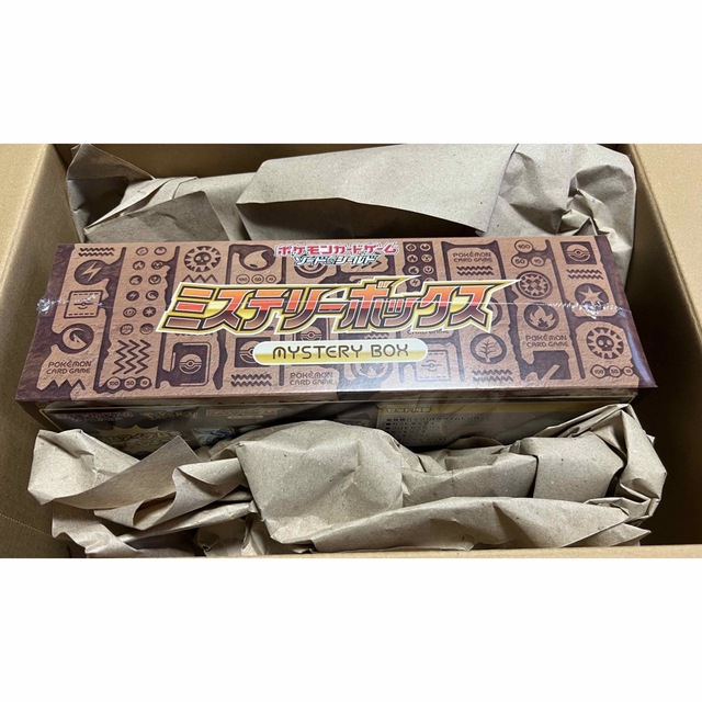 シュリンク付き ポケモンカードゲーム ミステリーボックス MYSTERY BOX