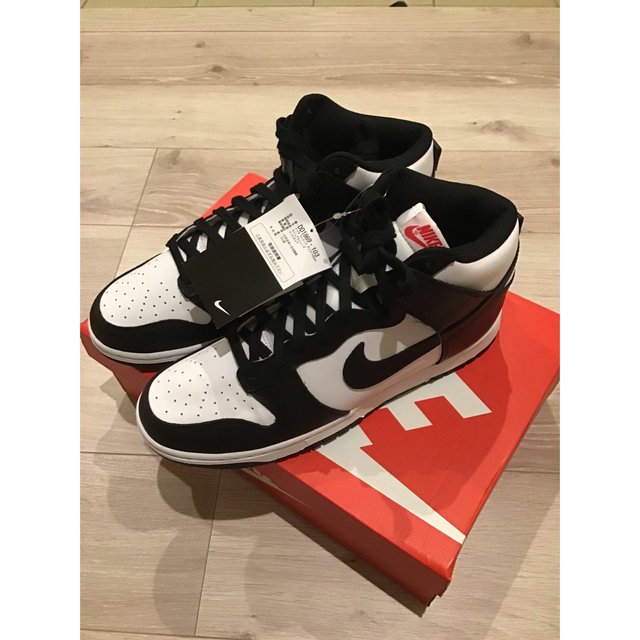 【2023A/W新作★送料無料】靴NIKE - 22cm ダンク ハイ パンダ DUNK HI NIKE Wの通販 by ゆう's shop