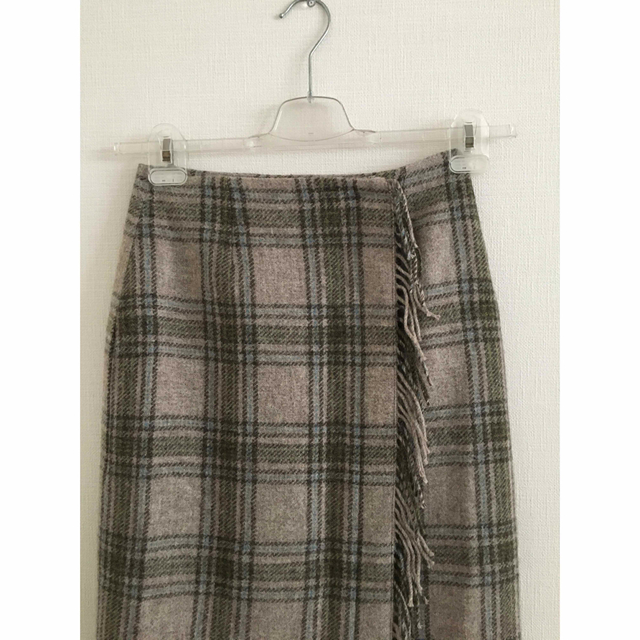 超人気 ローラアシュレイ LAURA ASHLEY英国製 タータンチェック 巻き