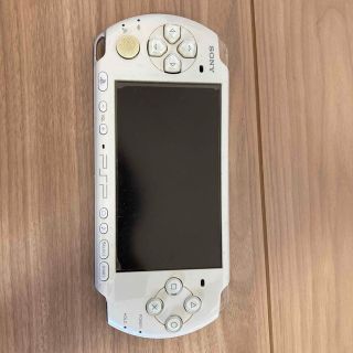 ソニー(SONY)の【良品】すぐ遊べる　PSP3000　ホワイト　SONY(携帯用ゲーム機本体)