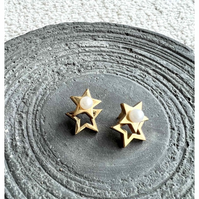 Spick & Spanにて購入 GOLD PHILOSOPHY Starピアス ベストセラー 11730