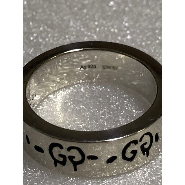 Gucci(グッチ)のGUCCI グッチ　レア　k18 INOX ビンテージ リング　中古 美品 　⑧ レディースのアクセサリー(リング(指輪))の商品写真