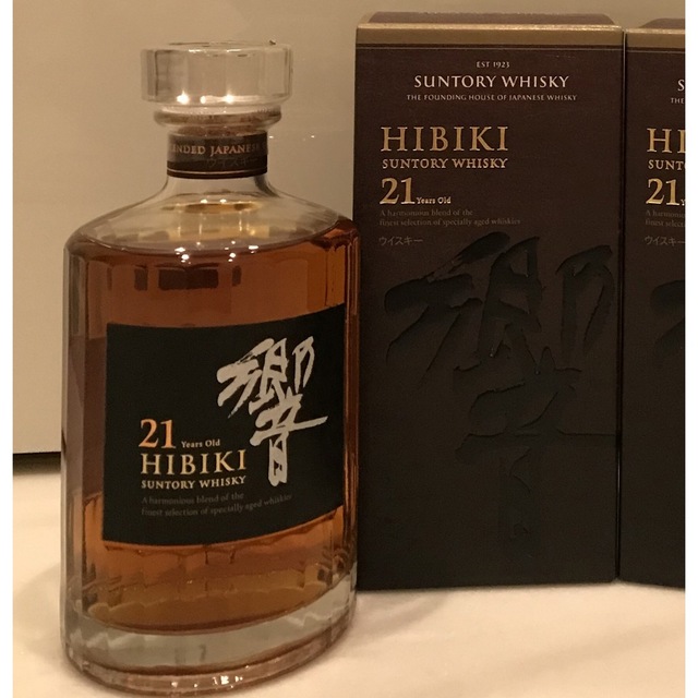 予約販売】本 サントリー 響 21年 箱付き 1本 新品未開封 - ウイスキー