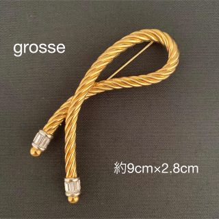 Grosse - Grosse ブローチの通販 by kimi's shop|グロッセならラクマ