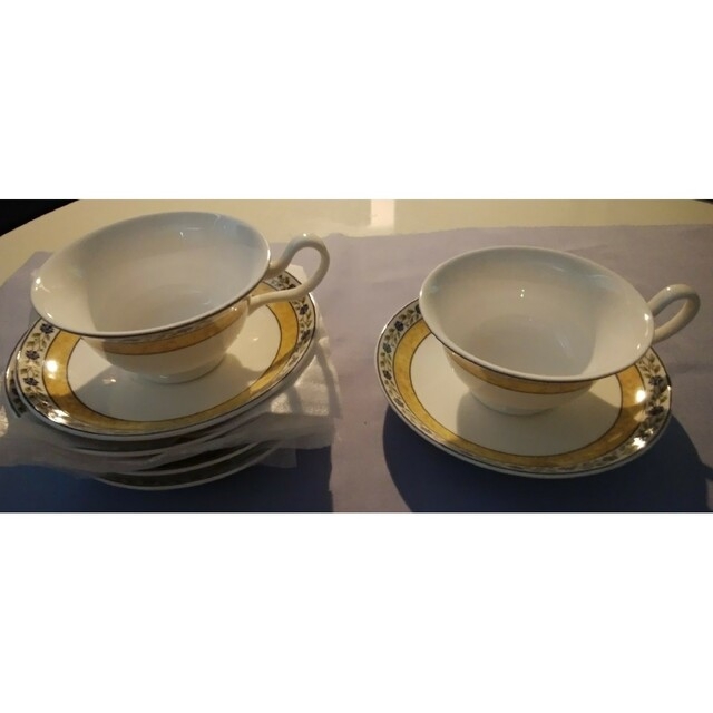 ウエッジウッド　WEDGWOOD ミストラル　カップ＆ソーサー　6客セット 3