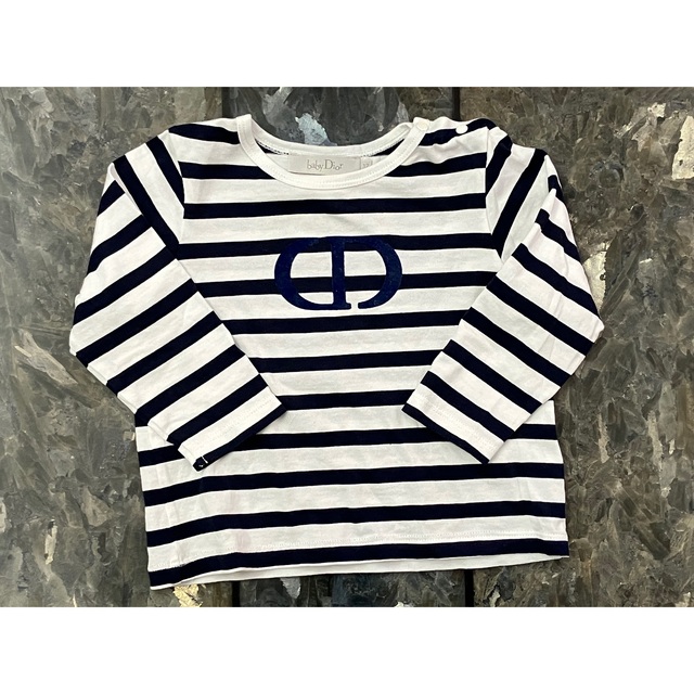 Dior Baby ボーダー ロンT ロゴ | www.innoveering.net