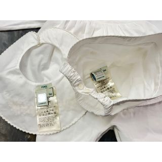 FENDI - FENDI KIDS ロンパース スタイ 帽子 3点セットの通販 by