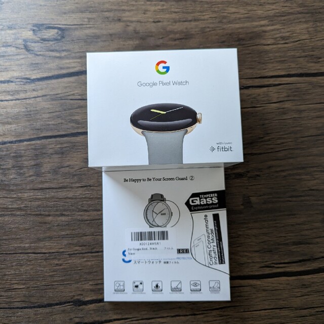 Google(グーグル)のGoogle Pixel Watch Wi-Fi フィルム付き スマホ/家電/カメラのスマホアクセサリー(その他)の商品写真