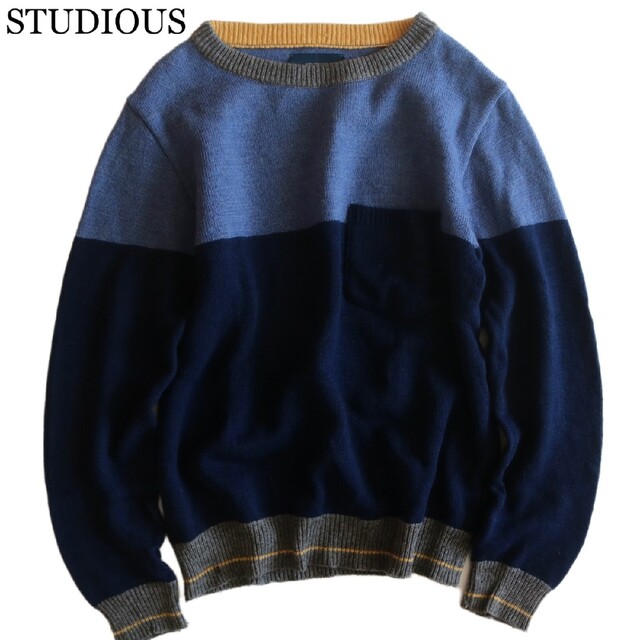 STUDIOUS(ステュディオス)の【STUDIOUS】ニット/セーター★ メンズのトップス(ニット/セーター)の商品写真