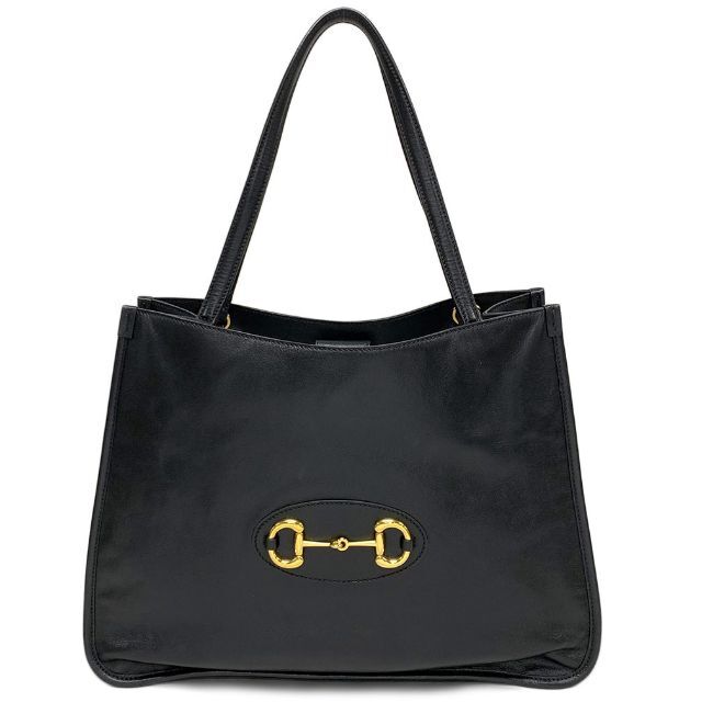 特別セーフ Gucci J5597 ブラック ホースビット1955 ハンドバッグ