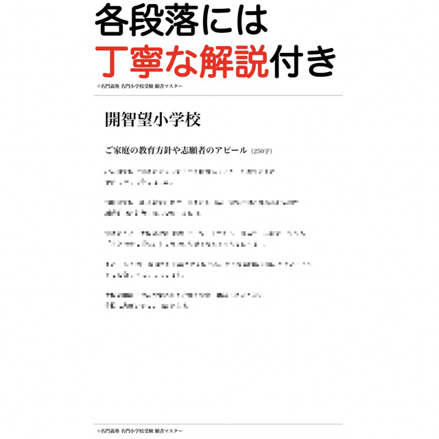 開智小学校 過去問 願書 早稲田実業初等部 慶応幼稚舎 横浜初等部 立教小学校