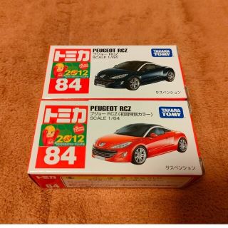 タカラトミー(Takara Tomy)の【新品・未開封品】トミカ プジョーRCZ 初回限定カラーあり2台セット(ミニカー)