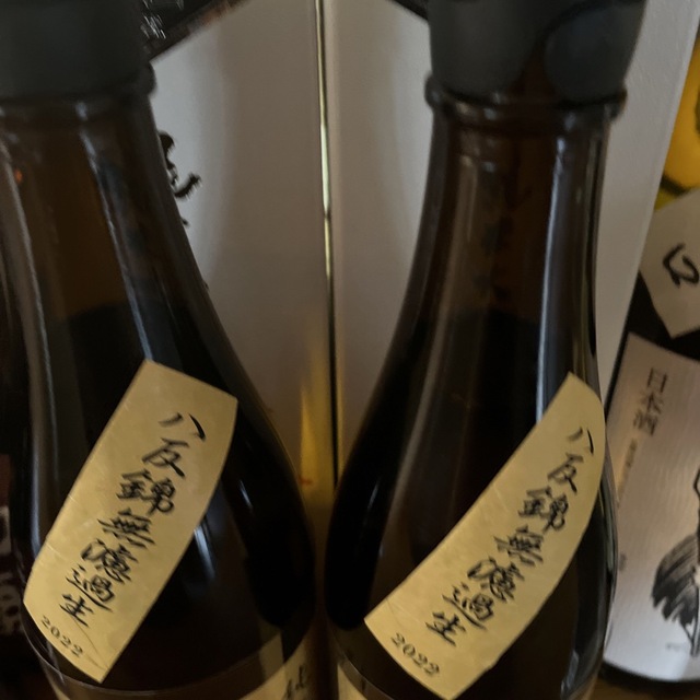 日本酒　四合瓶　而今　八反錦　二本12月製造