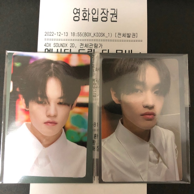 チョンロ　トレカ　映画　Chenle photo card movieK-POP/アジア