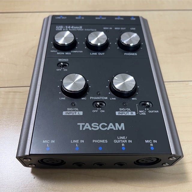 TASCAM オーディオ/MIDIインターフェース US-144MKⅡ