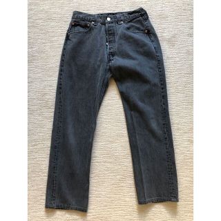 リーバイス(Levi's)のヴィンテージ  アメリカ製　Levi’s リーバイス 501 ブラック32炭黒1(デニム/ジーンズ)