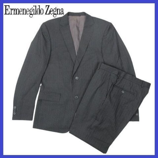 エルメネジルド ゼニア Zegna ストライプ スーツ セットアップ ...