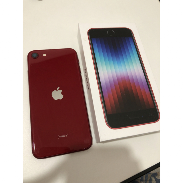 iPhoneSE第三世代 プロダクトレッド