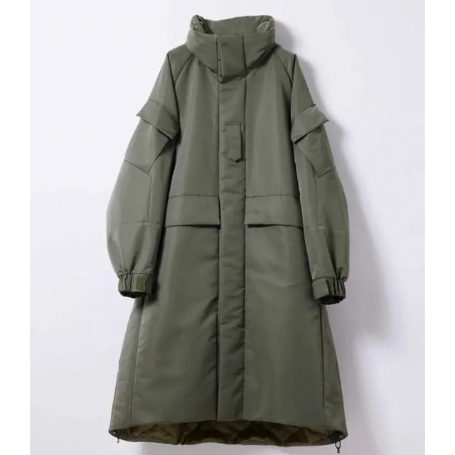 HYKE × BIOTOP FIELD PARKA ブラック