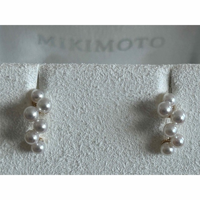 売れ筋新商品 MIKIMOTO K18 ピアス ベビーパール 新品!未使用