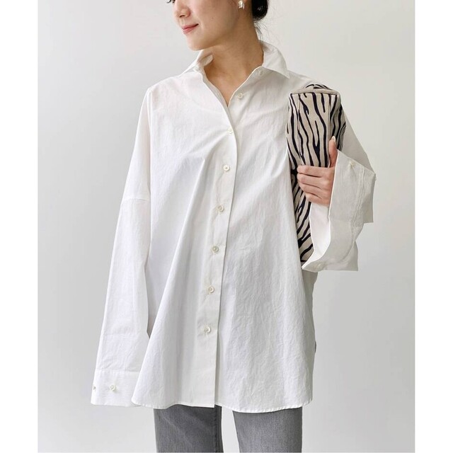 L'Appartement DEUXIEME CLASSE(アパルトモンドゥーズィエムクラス)のL'Appartement GENTLEWOMAN SHIRT レディースのトップス(シャツ/ブラウス(長袖/七分))の商品写真