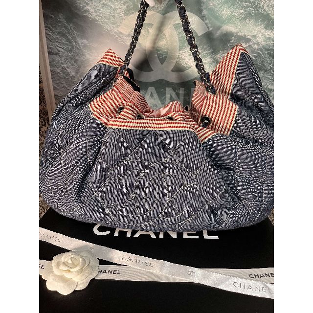 超安い品質 CHANEL - ☆正規超美品☆シャネル ココカバスGM デニム