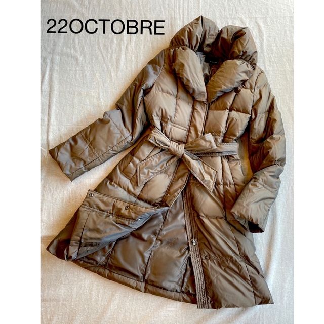オンラインストア売れ済 【再値下げ】22OCTOBRE ダウンコート