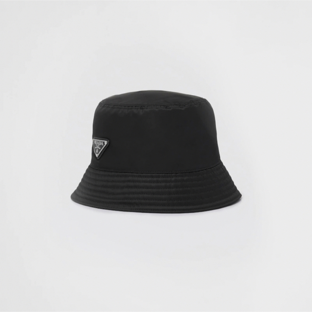 PRADA DRILL BUCKET HAT ”BLACK” プラダ ドリルバケットハット