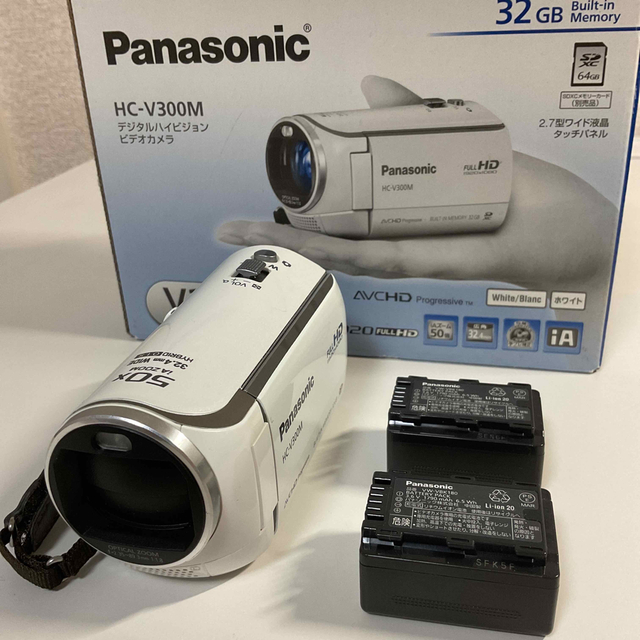 限定SALE安い Panasonic デジタルハイビジョン ビデオカメラ HC-V480MS