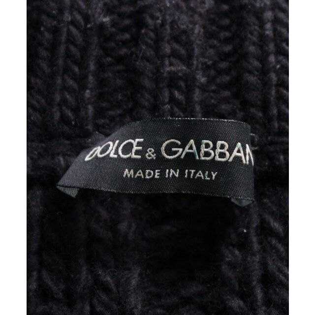 DOLCE&GABBANA(ドルチェアンドガッバーナ)のDOLCE&GABBANA ニット・セーター -(M位) 黒 【古着】【中古】 メンズのトップス(ニット/セーター)の商品写真