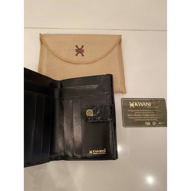 KWANPEN クワンペン 新品クロコ 財布 /HERMES好きな方にも ブランドの