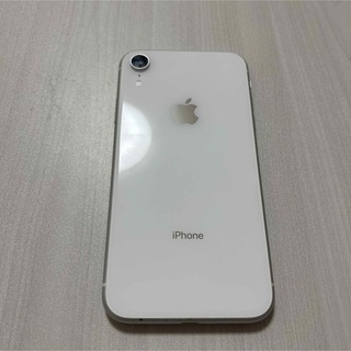 アイフォーン(iPhone)のiPhoneXR ホワイト 128G(携帯電話本体)