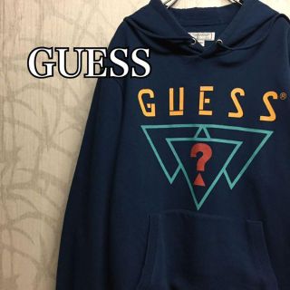 ゲス(GUESS)の【激レア】ゲス　ゲスオリジナルズ　パーカー　胸ビッグデザイン　希少デザイン(パーカー)