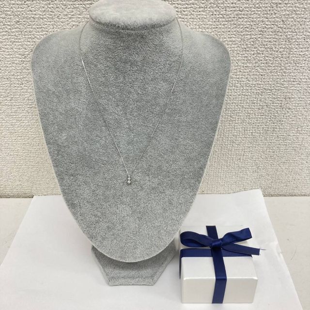PT/PT 1.g ダイヤモンド ネックレス プラチナ 半額商品 円