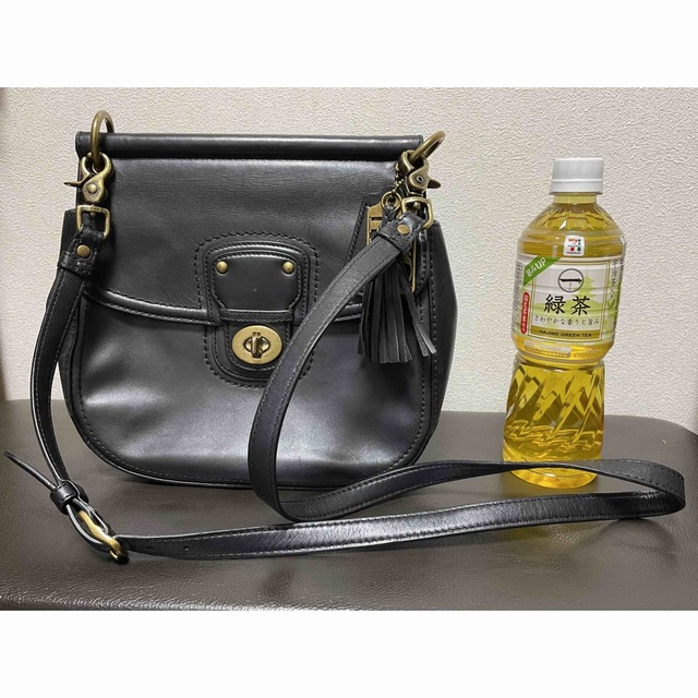 COACH - COACH手提げ/ショルダーバック 黒 縦24センチ、横27センチの