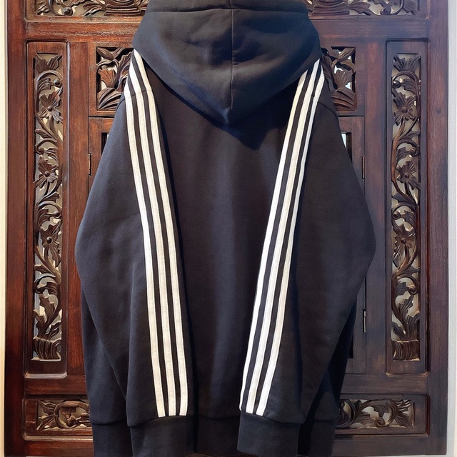 adidas - アディダス オリジナルス ハーフジップ ロングパーカー