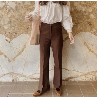 エピヌ(épine)の【新品】Treat Ürself  straight slacks pants(カジュアルパンツ)