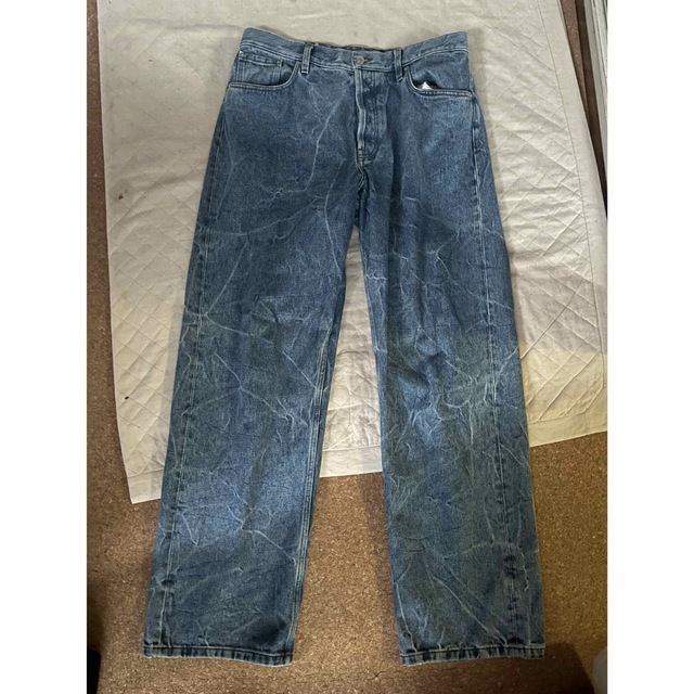 dries van noten 21aw denim マーブル ブリーチ加工