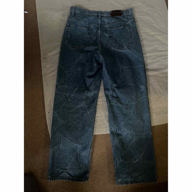 dries van noten 21aw denim マーブル ブリーチ加工
