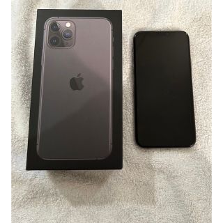 アイフォーン(iPhone)のiphone11pro space gray 256GB スペースグレー(スマートフォン本体)