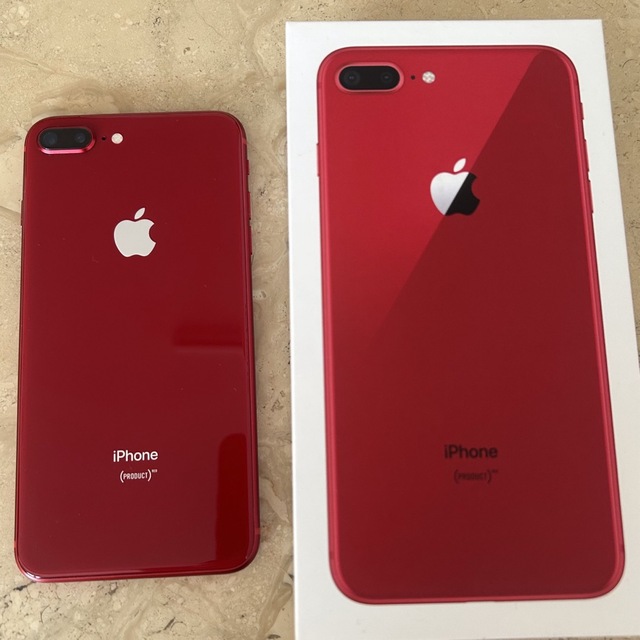 iphone8 plus  red  64GB SIMフリー