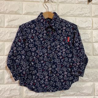 ミキハウス(mikihouse)の【美品】　ミキハウス　シャツ90(ブラウス)