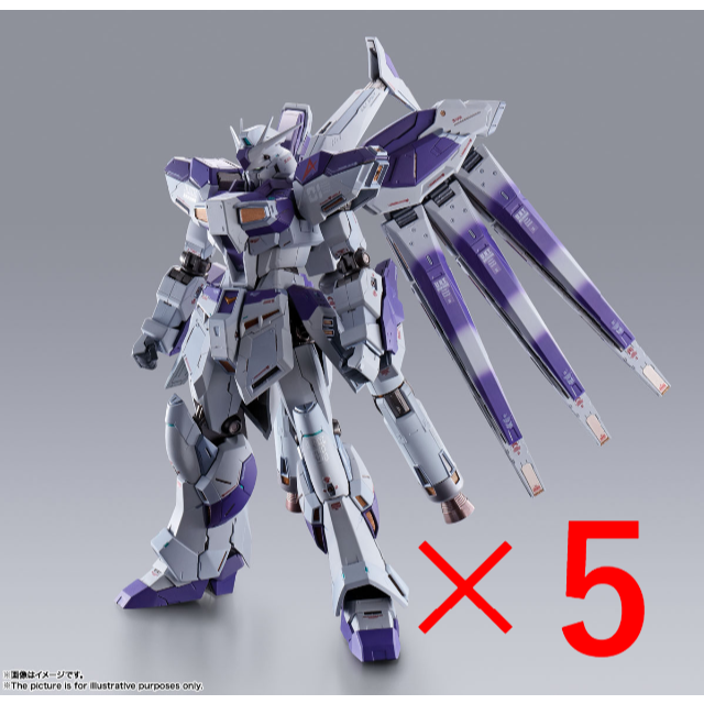 格安SALEスタート! BANDAI - METAL BUILD Hi-νガンダム ×5体 アニメ